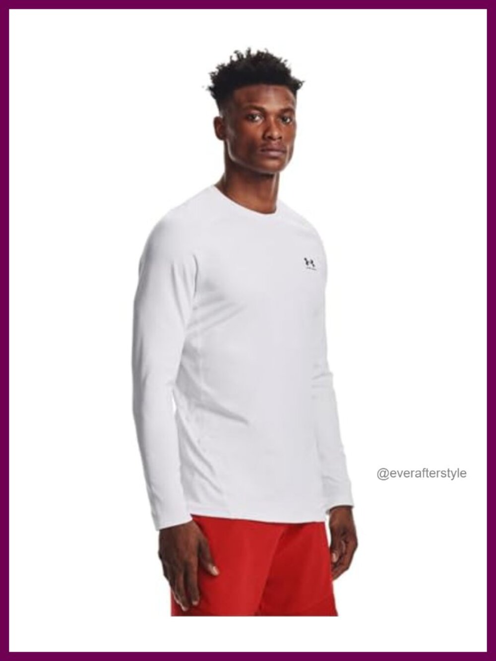 Under Armour ColdGear Fitted Crew Long Sleeve Thermal Shirt